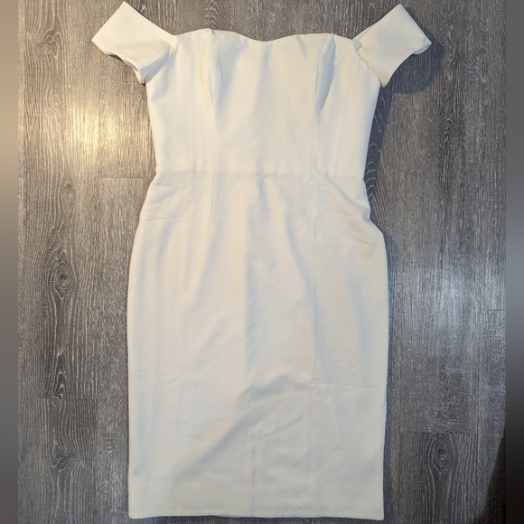 Dress The Population Bailey Off The Shoulder Sweetheart Bodycon Dress - Picture 4 of 9